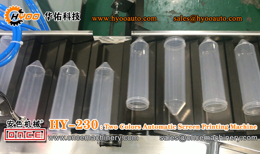 Huayu-Automation-Comparison-of-Dispensing-and-Screen-Printing-Centrifuge-Tube-Medical-Tube-Chemical-Tube-Lab-Tube